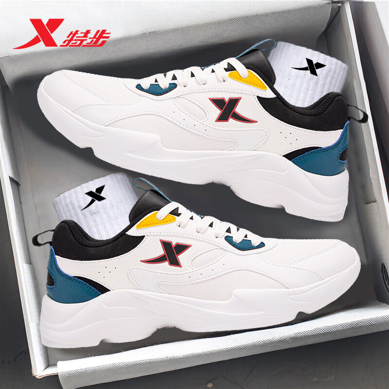 特步男鞋新款休闲运动鞋