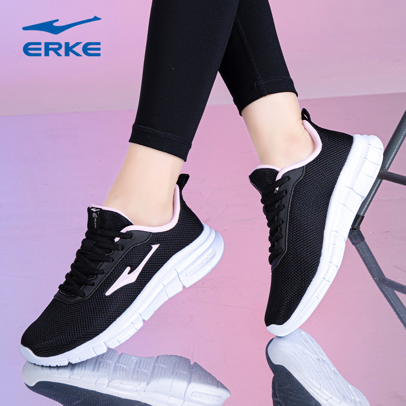 鸿星尔克女鞋新款休闲运动鞋