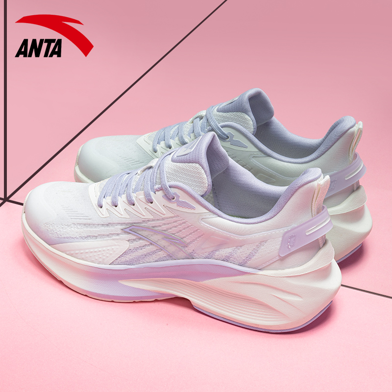 安踏毒刺5丨女鞋跑步鞋2025冬季新款休闲鞋官方旗舰网面运动鞋女