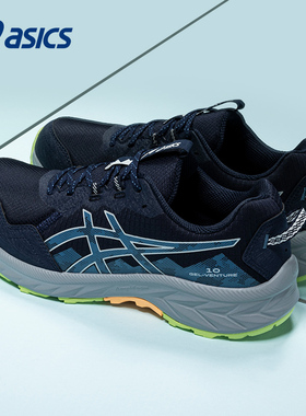 Asics亚瑟士2026年新款越野跑步鞋GEL-VENTURE10男鞋防滑运动鞋子