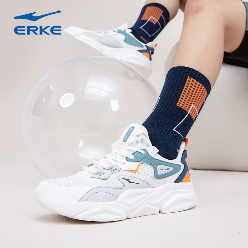 鸿星尔克男鞋新款休闲运动鞋