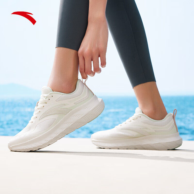 安踏轻云丨跑步鞋女鞋2025冬季新款网面透气休闲鞋减震轻便运动鞋,运动鞋new,跑步鞋,淘宝优惠券,粉丝福利购,淘宝优惠卷