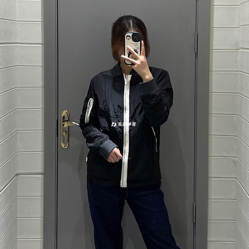 耐克Nike Sportswear 男女大童跑步运动休闲夹克外套 DM8115-010 运动服/休闲服装 运动茄克/外套 原图主图