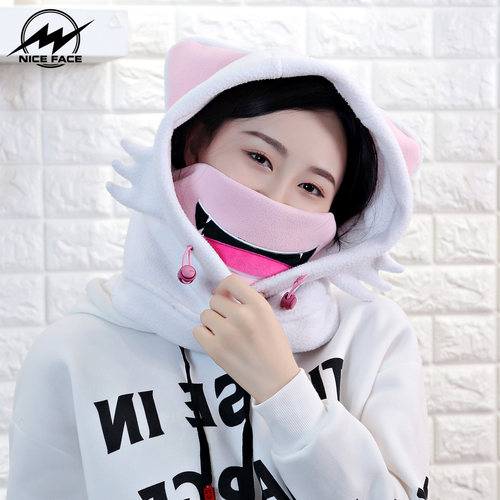 套头盔保暖滑雪头套护脸