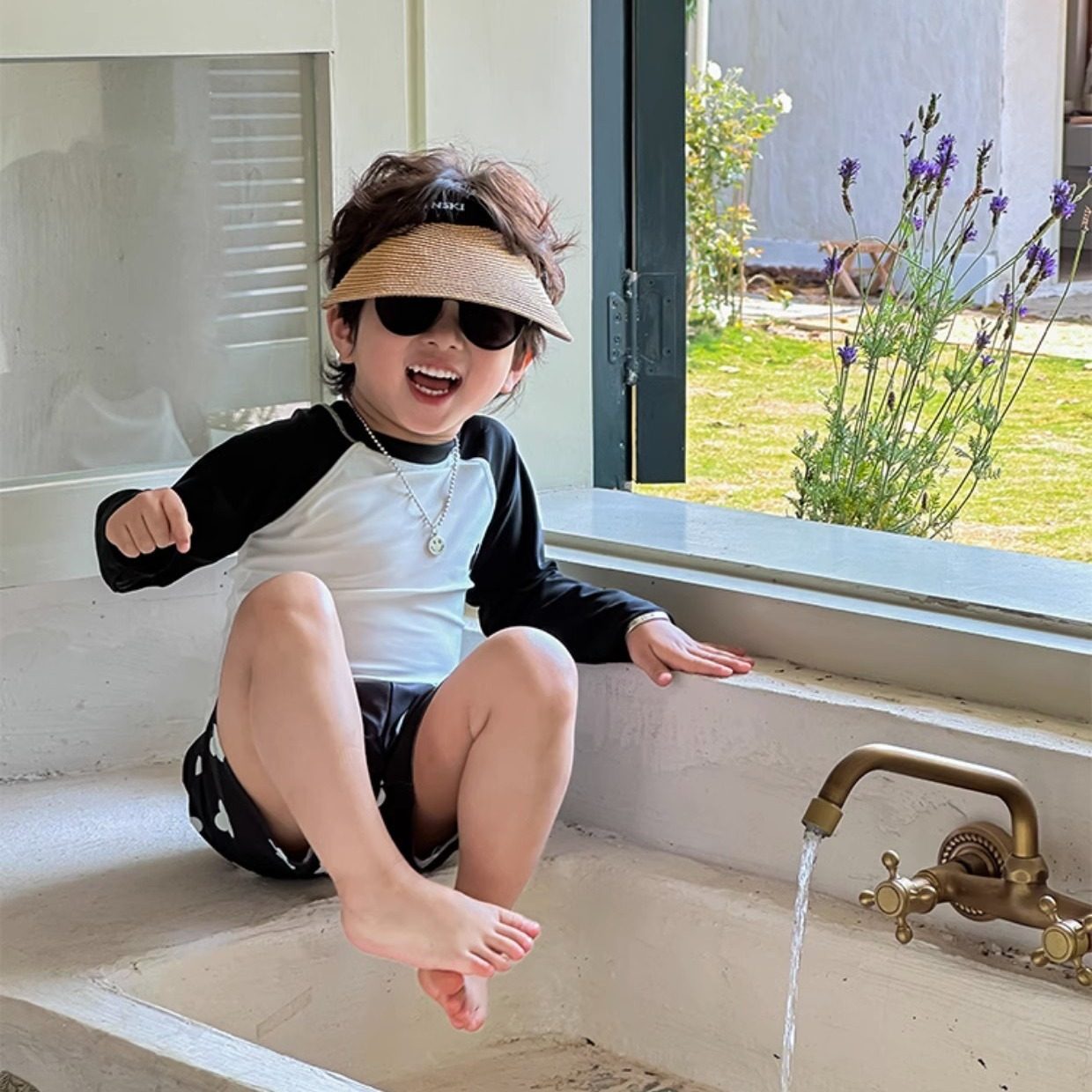 男童宝宝分体套装游泳衣夏季儿童小男孩3-6岁防晒速干游泳裤潮款5,童装/婴儿装/亲子装,泳衣裤,淘宝优惠券,粉丝福利购,淘宝优惠卷