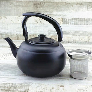 加厚不銹鋼飯店茶壺餐廳酒店水壺茶藝壺泡茶壺餐館餐飲專(zhuān)用燒水壺