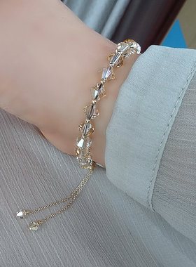 相思新款原创施家元素水晶手链