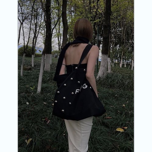 白色帆布托特包帆布托特包印花大