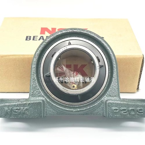 原装进口日本恩斯凯NSK外球面轴承带座 UCP208 UC208 P208