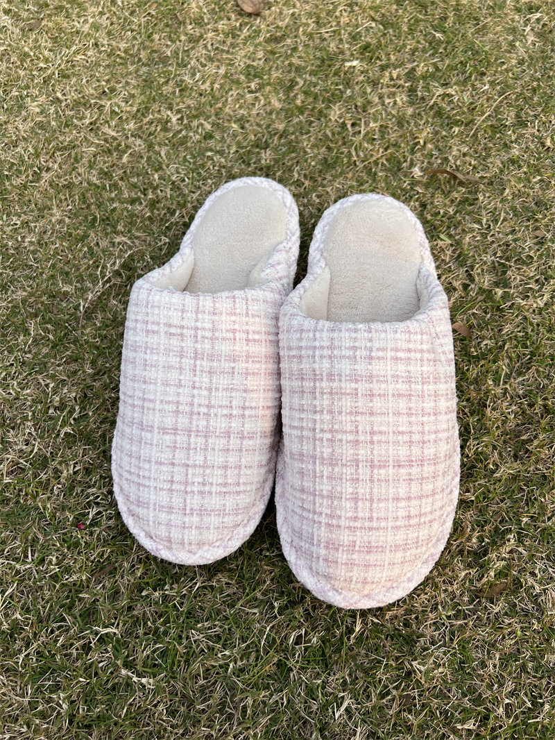 小香风2023秋冬季棉拖鞋男女情侣款穿着舒适,居家布艺,居家棉拖/棉鞋,淘宝优惠券,粉丝福利购,淘宝优惠卷