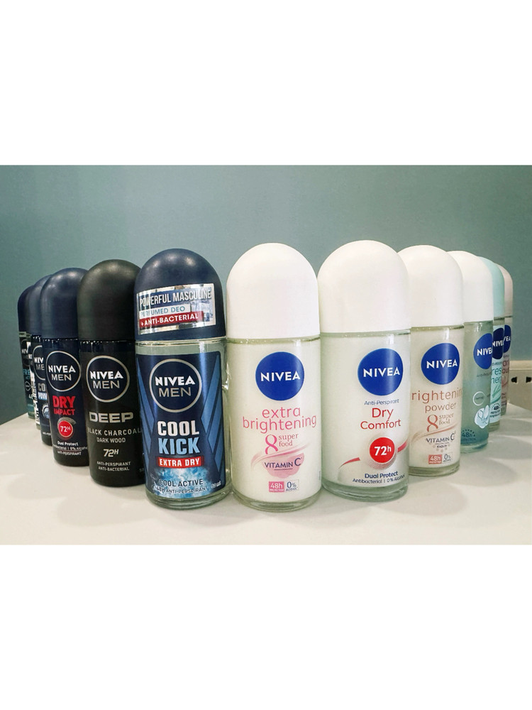 Nivea Roll-On Deodorant: 48h Antiperspirant Liquid - Taobao product photo 2