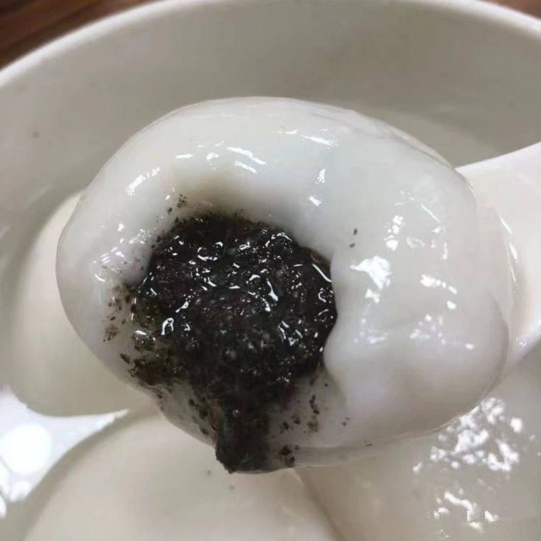 苏北汤圆老式手工汤圆传统芝麻大汤圆元宵黑芝麻老式纯手工早餐
