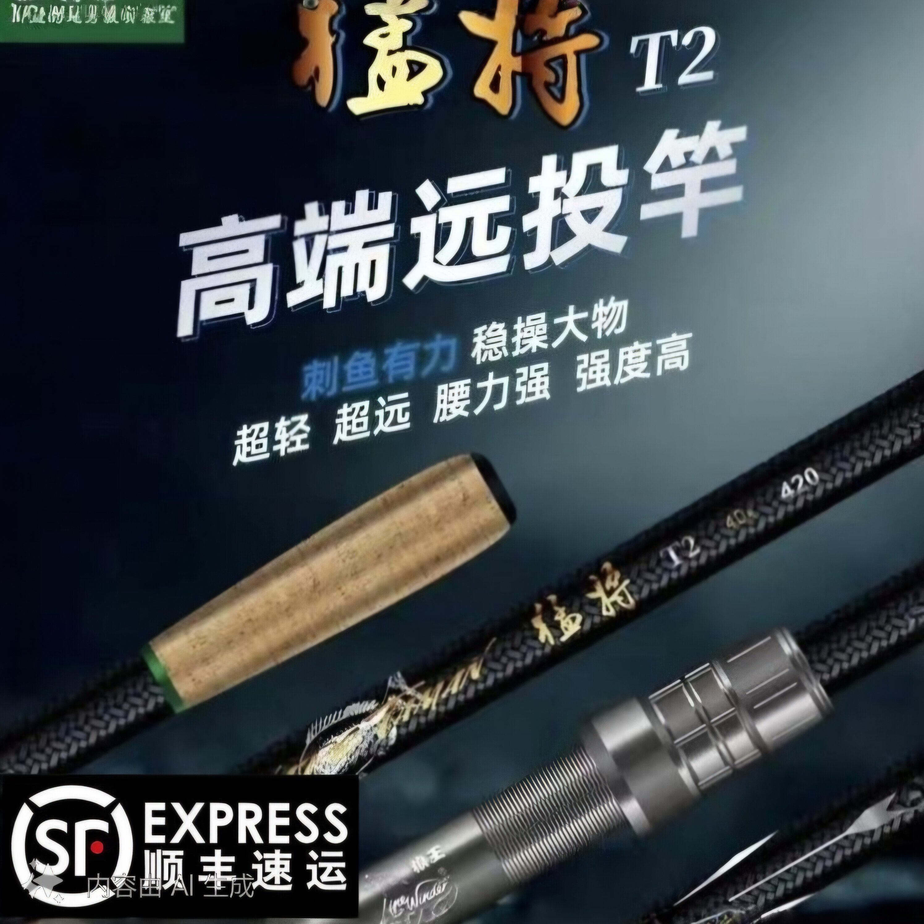 超硬远投竿狼王碳素鱼竿