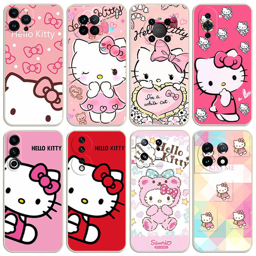 卡通hello kitty女适用三星S24/S23FE/A14/A15/A13/A54/A34/S23/S22/A22/A12/A42/S24plus/M34/M14磨砂软硅胶