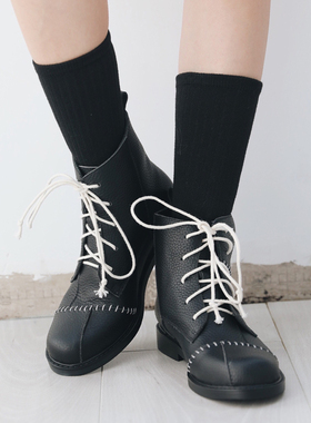 ANN and SAM 不一样的调性 错位不对称靴子2025春夏新品女