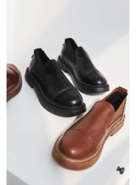 ANN and SAM迷人一脚蹬 复古感十足鞋柔软舒适小鞋几2025新春秋