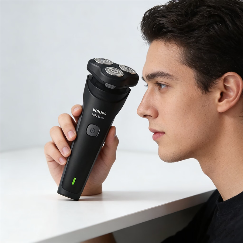 飞利浦剃须刀原装进口三刀头s1887充电式飞利浦电动刮胡刀送爸爸