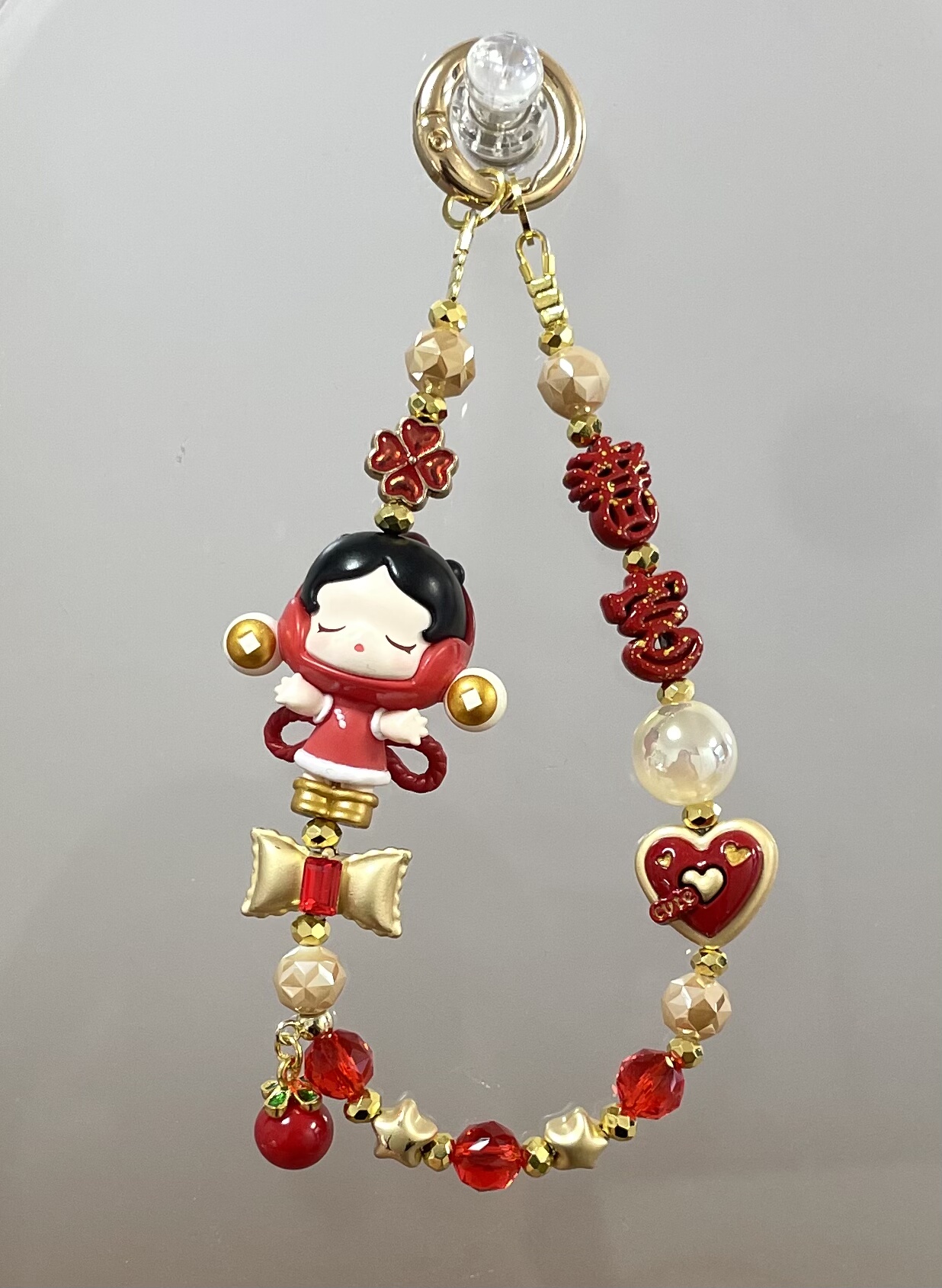 泡泡玛特正版新春马马福福sp萌粒挂件钥匙扣原创手机链挂绳,3C数码配件,手机挂件/手机链,淘宝优惠券,粉丝福利购,淘宝优惠卷