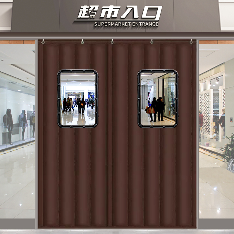 薆相帘冬季保暖加厚防风棉门帘