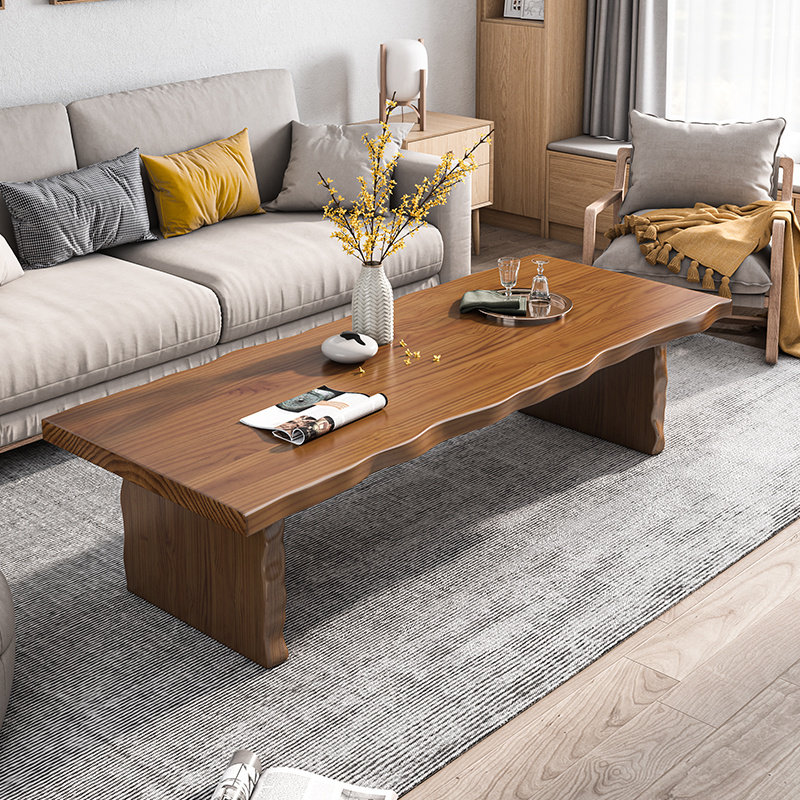 铁搭木松木整板无拼接新中式整板