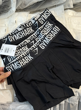 官网正品现货 Gymshark brief boxer男子运动棉感透气内裤1pk