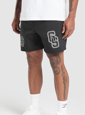 正品现货  Gymshark Collegiate  Shorts GS66 网球速干运动短裤
