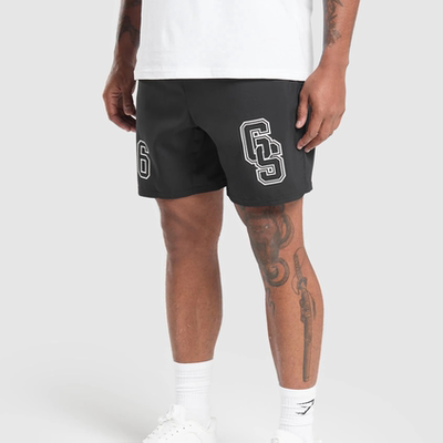 正品现货  Gymshark Collegiate  Shorts GS66 网球速干运动短裤