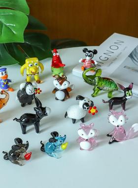 桌面小摆件精致美鸟动物手作