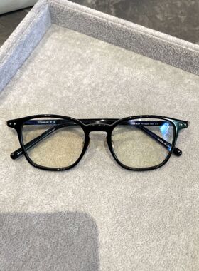 GMS-829中性眼镜框 黑色素颜男女防蓝光镜片