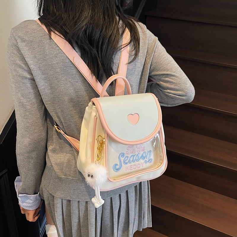 小众少女旅游百搭逛街双肩包