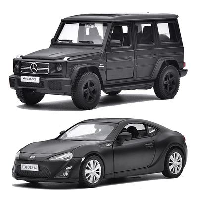 裕丰五寸磨砂黑合金86g63t1车模