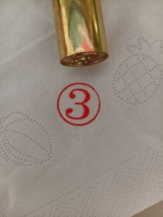 猪肉白条分级号码器 猪肉级别检疫印章40MM