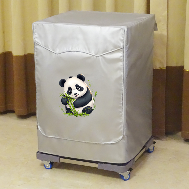 滚筒洗衣机罩12公斤海尔美的三通用防水罩套子通用款专用防晒布料