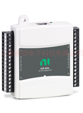 USB-6501 24通道数字I/O5VTTL 3.3V 8.5mA和NI-DAQ 779205-01议价