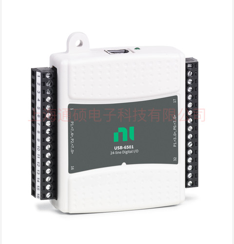 USB-6501 24通道数字I/O5VTTL 3.3V 8.5mA和NI-DAQ 779205-01议价