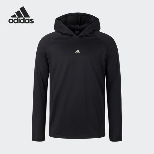 官方正品Adidas/阿迪达斯男子篮球运动长袖连帽卫衣套头衫 JW1355