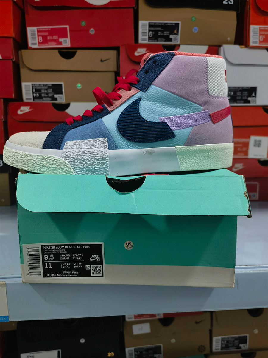 【微瑕清仓】耐克sb zoom blazer mid prm男开拓者板鞋da8854-500