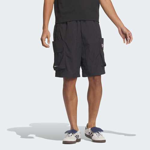 Adidas/阿迪达斯正品 男子三叶草工装宽松运动舒适短裤 JM2705