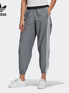 官方正品Adidas/阿迪达斯三叶草TRACKPANTS女运动宽松长裤 GM5365
