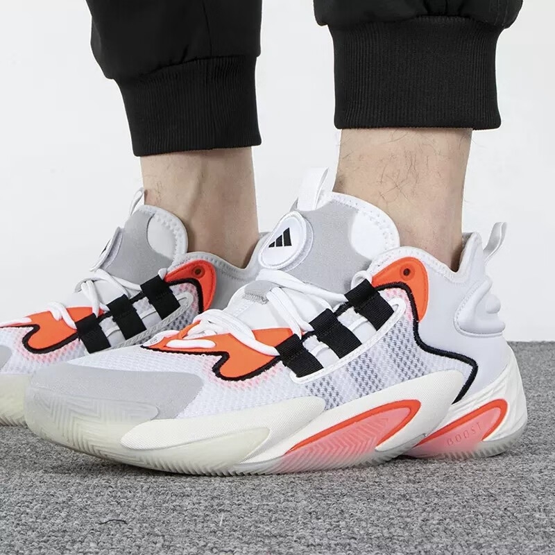 正品阿迪达斯BYW Select中性简约百搭舒适防滑耐磨篮球鞋IG4947