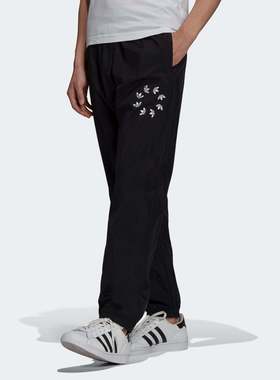 Adidas/阿迪达斯正品男子三叶草ADICOLOR复古束脚运动长裤 H37728