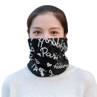 百变魔术头巾女冬季户外围脖防风保暖骑行面罩帽子护颈椎防寒脖套