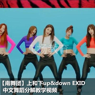 上和下up&down EXID kpop舞蹈分解 舞蹈教学 中文讲解 南舞团