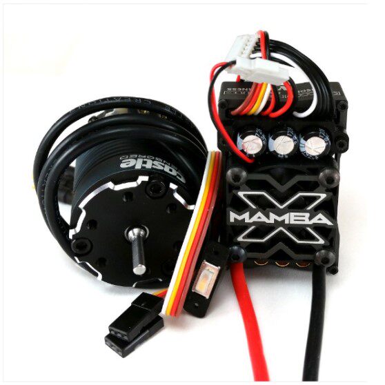 CASTLE MAMBA X+1406 민감한 브러시리스 ESC 모터 방수 키트 TRX4 SCX10 JKMAX