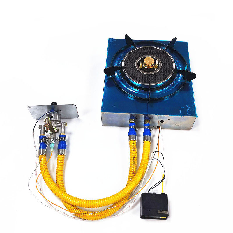 豪华韩式火锅炉嵌入式燃气灶热电偶红外线燃气灶脉冲点火液化气炉