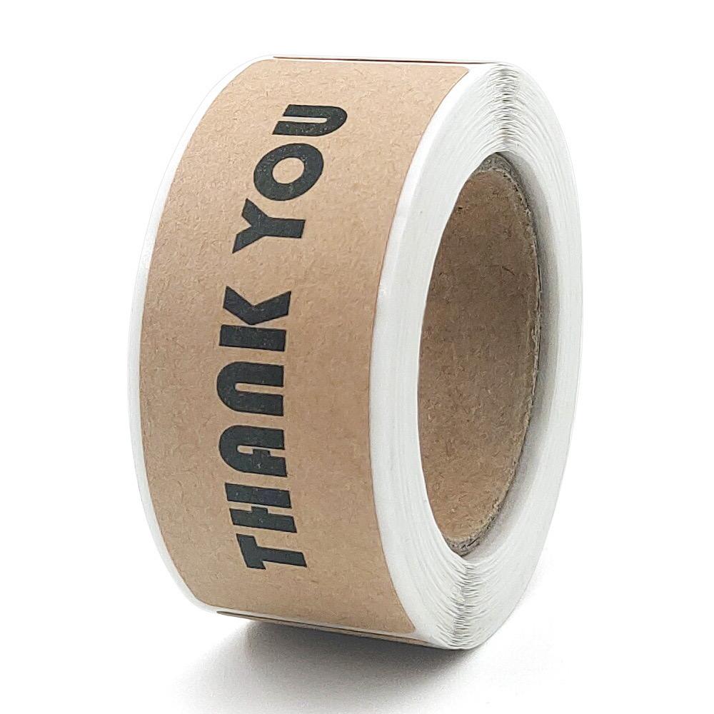 1x3英寸爱心包裹不干胶标签