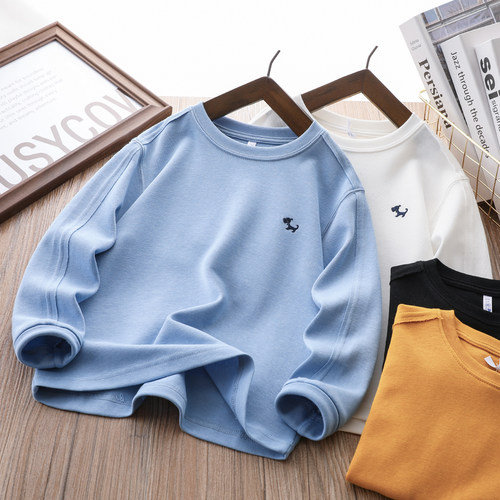 男童百搭休闲百搭运动长袖打底衫