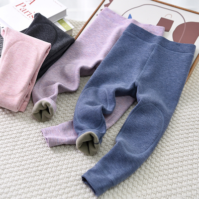 儿童保暖裤德绒加绒加厚款打底裤