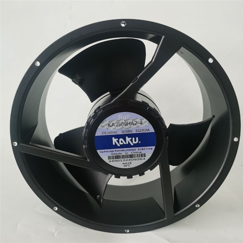 卡固 KA2509HA2-4 三叶AC220V BALL滚珠轴承 25489 散热风扇
