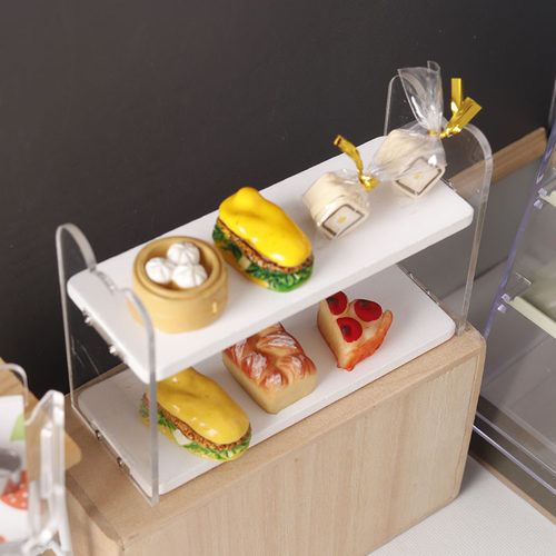 模型奶油胶迷你娃娃屋汉堡包